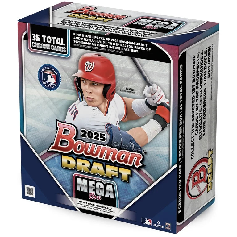 2025 Bowman Draft Baseball Mega Box