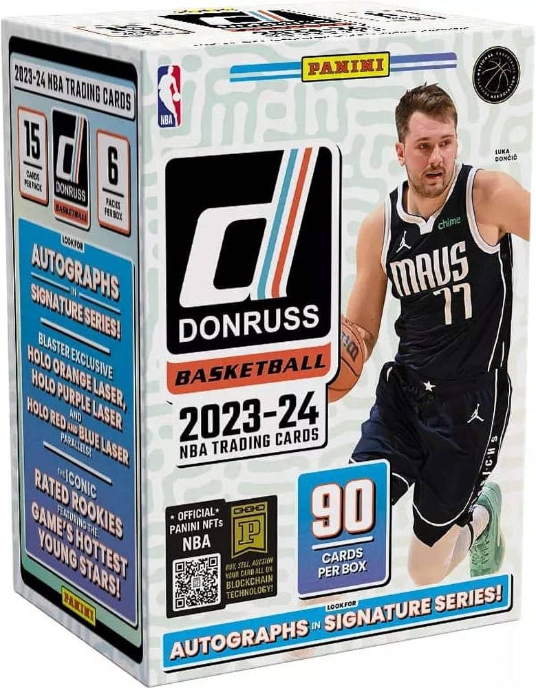 2023-24 Panini NBA Donruss Basketball Trading Cards Blaster Box