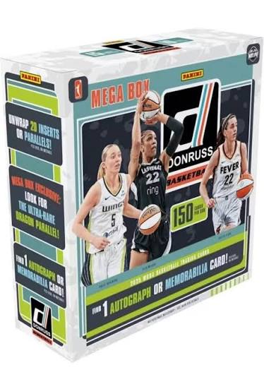 2025 Panini Donruss WNBA Basketball Mega Box
