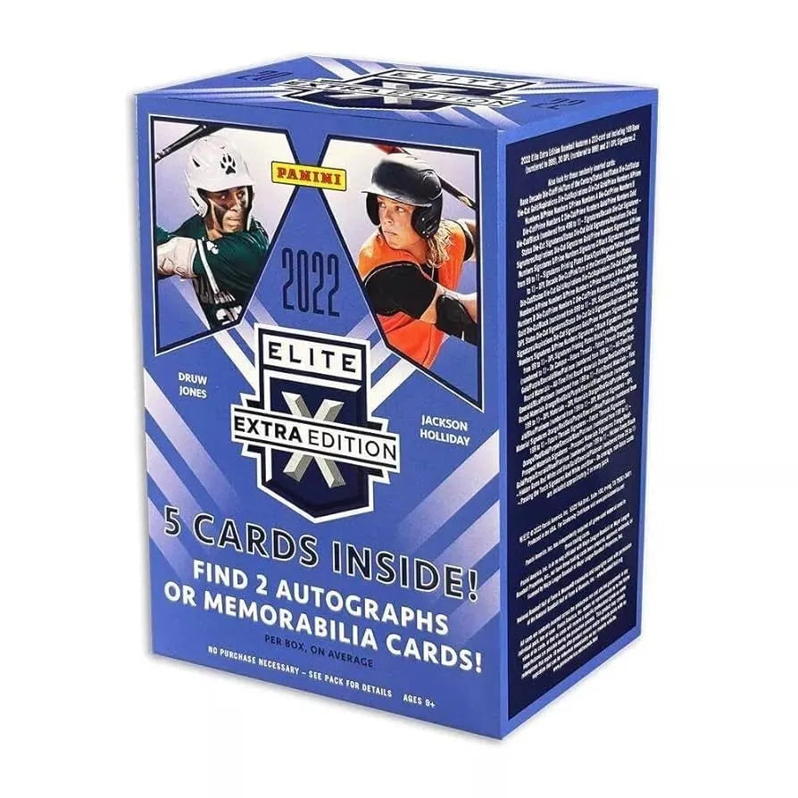 2022 Panini Baseball Elite Extra Edition Trading Cards Blaster Box