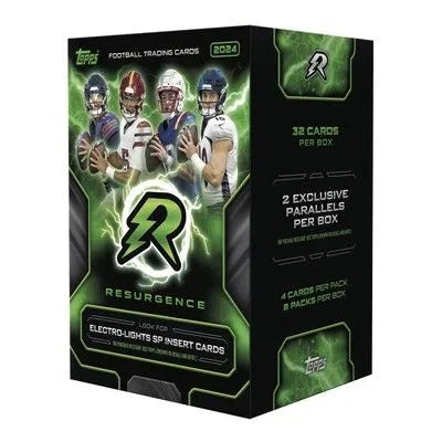 2025 Topps Resurgence Football Trading Cards Value Box