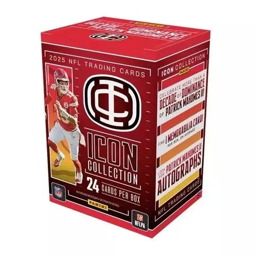 2025 Panini Mahomes Icon Collection Football Trading Card Blaster Box