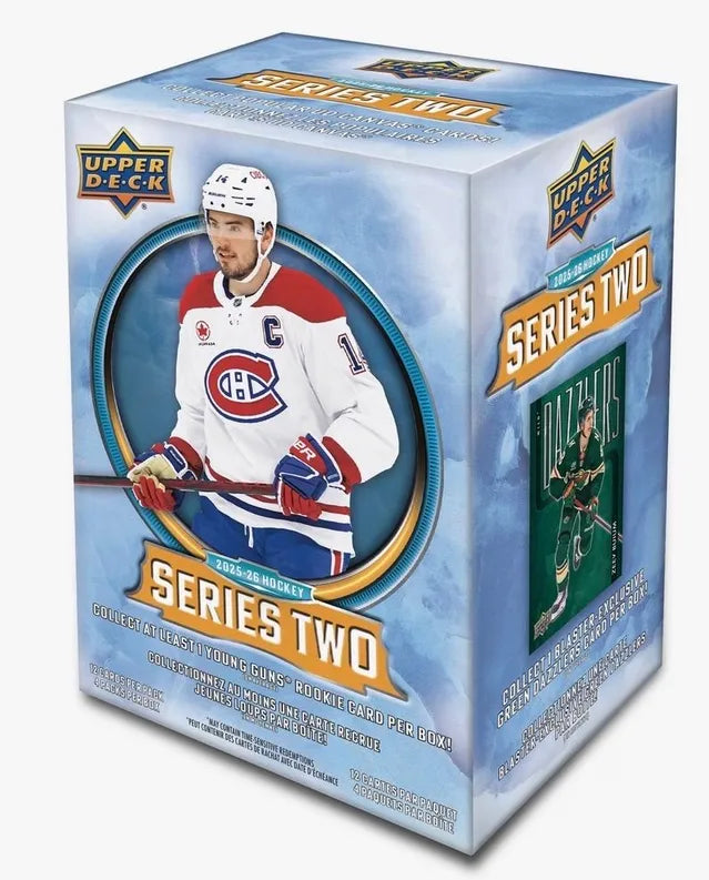 2025-26 Upper Deck Series 2 NHL Hockey Mass Blaster Box
