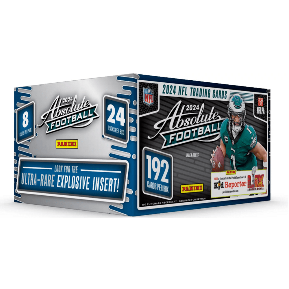 2024 Panini Absolute NFL Football 24-Pack Retail Box