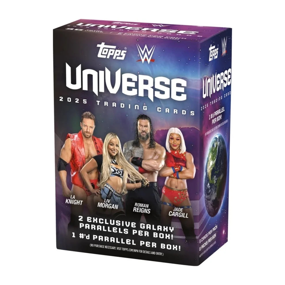 2025 Topps WWE Universe Wrestling Blaster Box